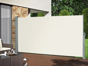 Toughout 1.6m x 3m Retractable Side Awning Screen Shade - Beige