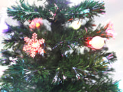 1.8m Christmas Tree with LED Light - Ball + Snow