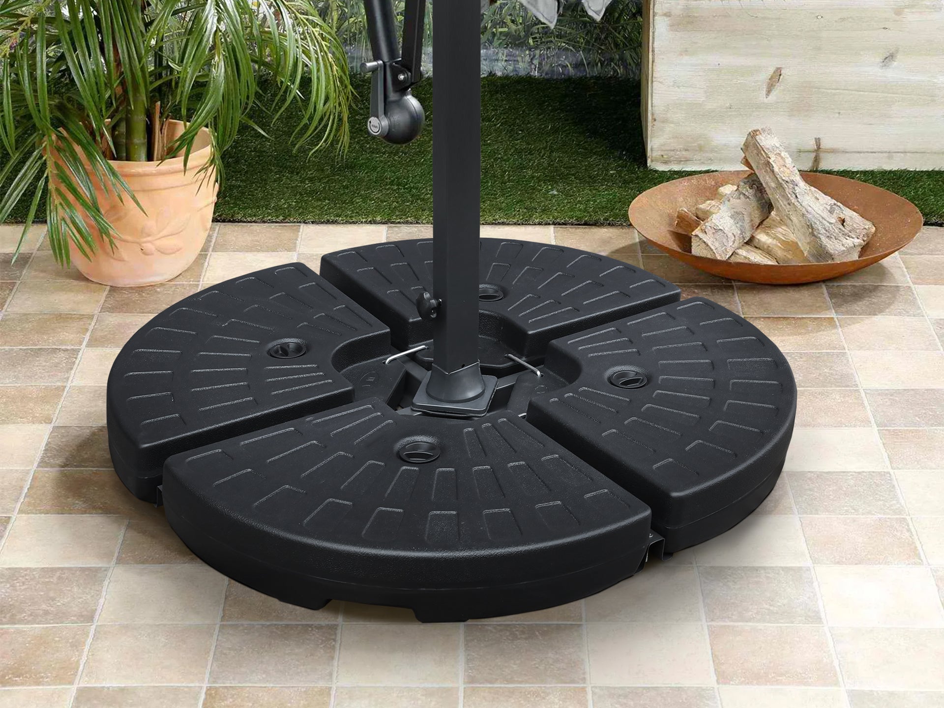 Outdoor Umbrella Base Weight Set Homemart
