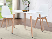 Jean Dining Table Square 80x80cm - White