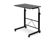 60x40 Adjustable Laptop Stand Table - Black
