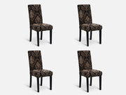 Dining Chair Cover - Set of 4 - Floral