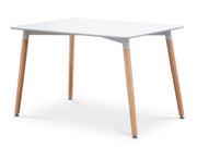 Sana Dining Table Rectangle 120x80cm - White