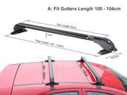 100cm Universal Car SUV Roof Rack Cross Bars 2PCS