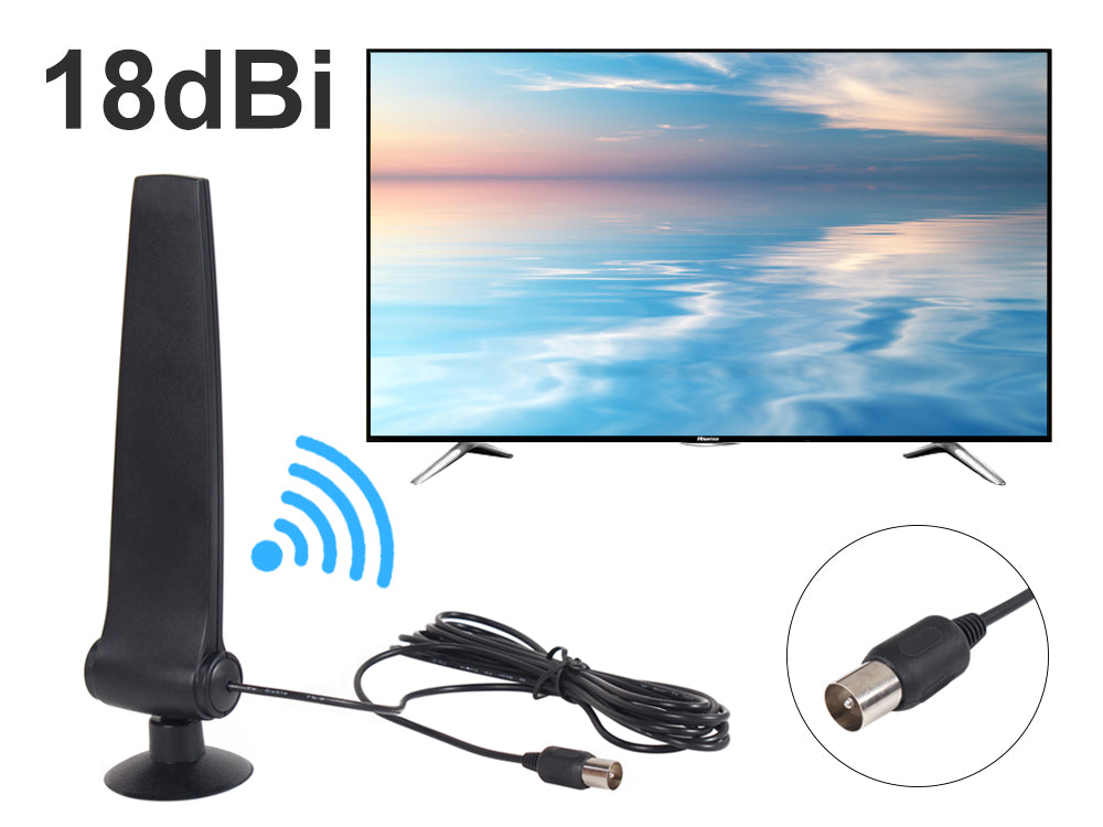 Smart Indoor Freeview Aerial 18dBi Antenna Homemart
