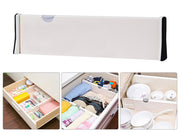 38cm x 10cm Adjustable Clapboard Drawer Divider Organiser