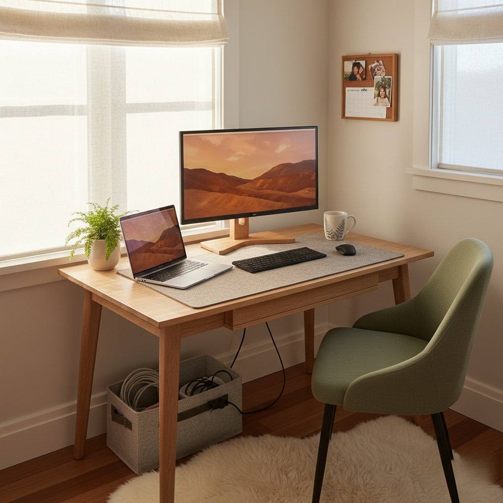 How to Choose the Right Desk for Your Home Office in NZ (Size Guide)