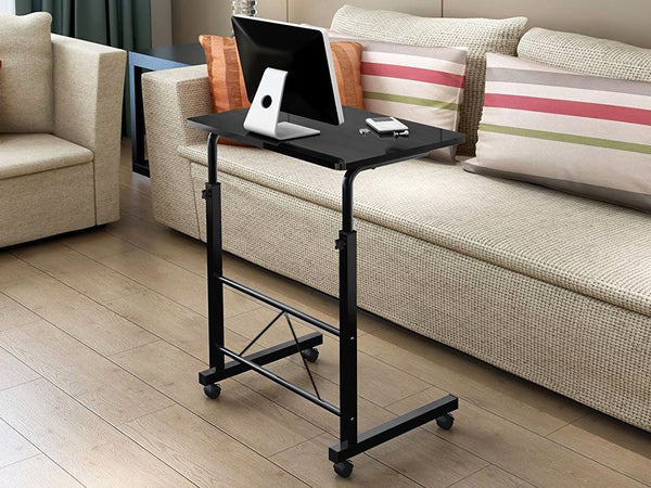 60x40 Adjustable Laptop Stand Table - Black