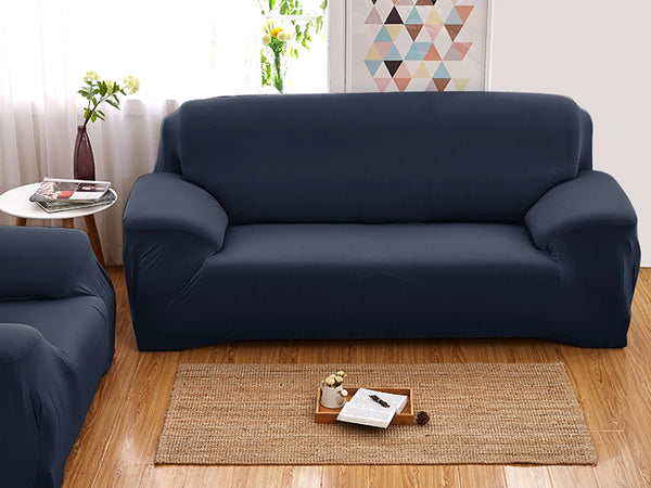 3 Seater Sofa Cover Couch Cover 190-230cm - Navy