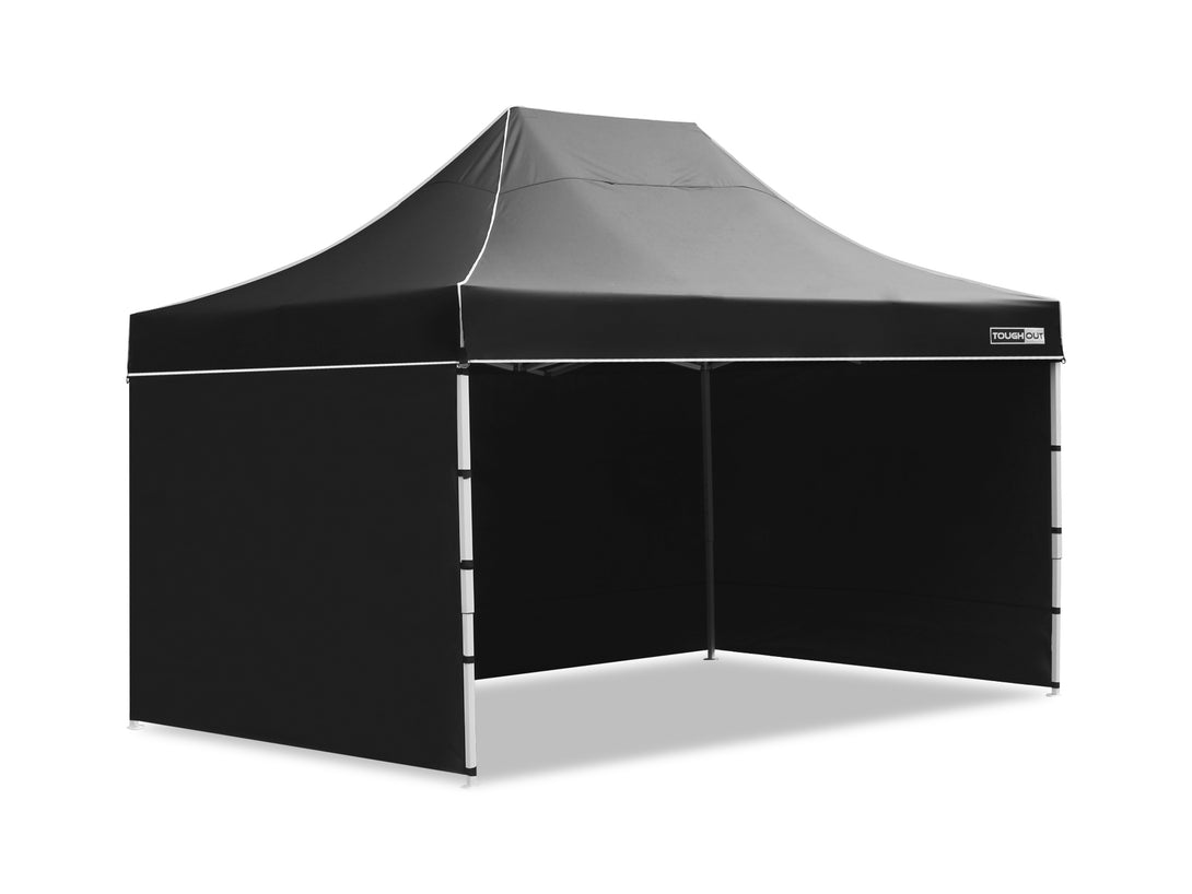 Toughout Thunderstorm Gazebo 3x4.5m - Black