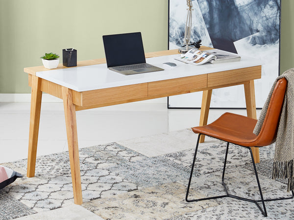MARLEY 150CM Computer Desk - OAK