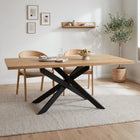Hayden Rectangle Dining Table 200 x 95cm - Oak