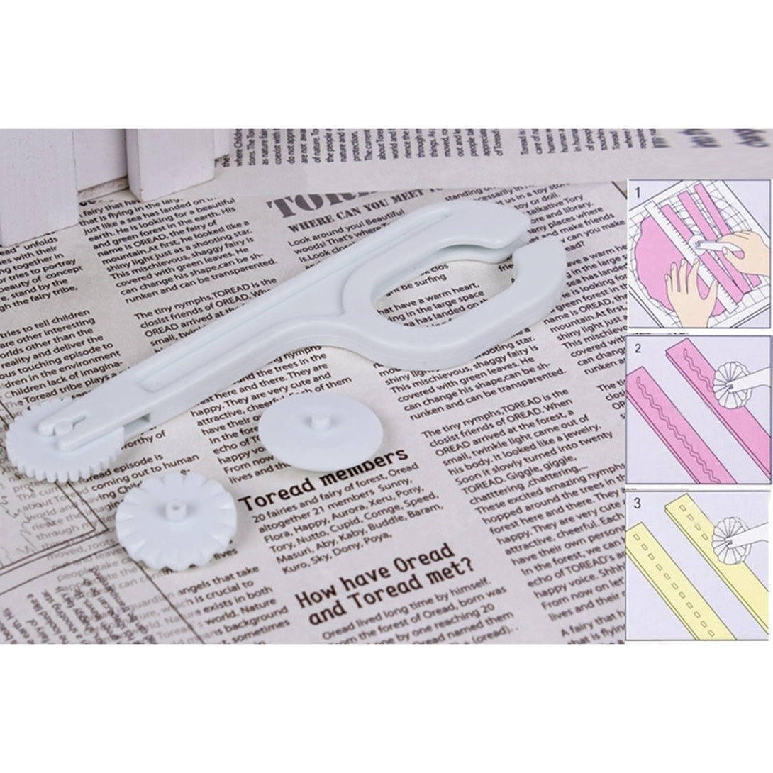 4pcs Fondant Cutter & Embosser