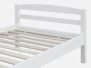 BLANC Wooden Bed - SINGLE