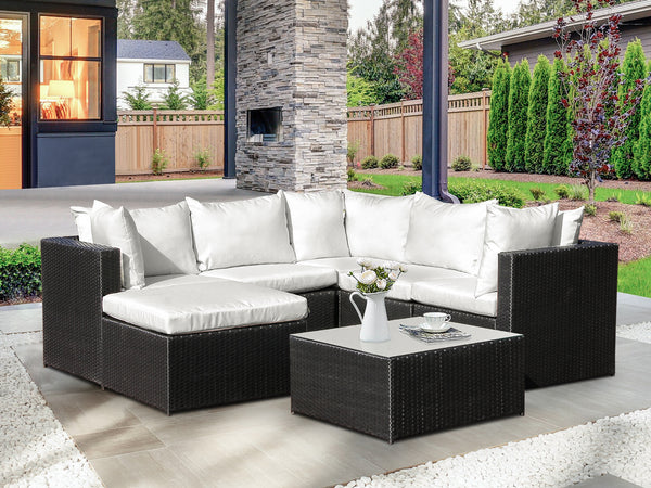 Verona 7 Piece Outdoor Rattan Furniture Sofa Set