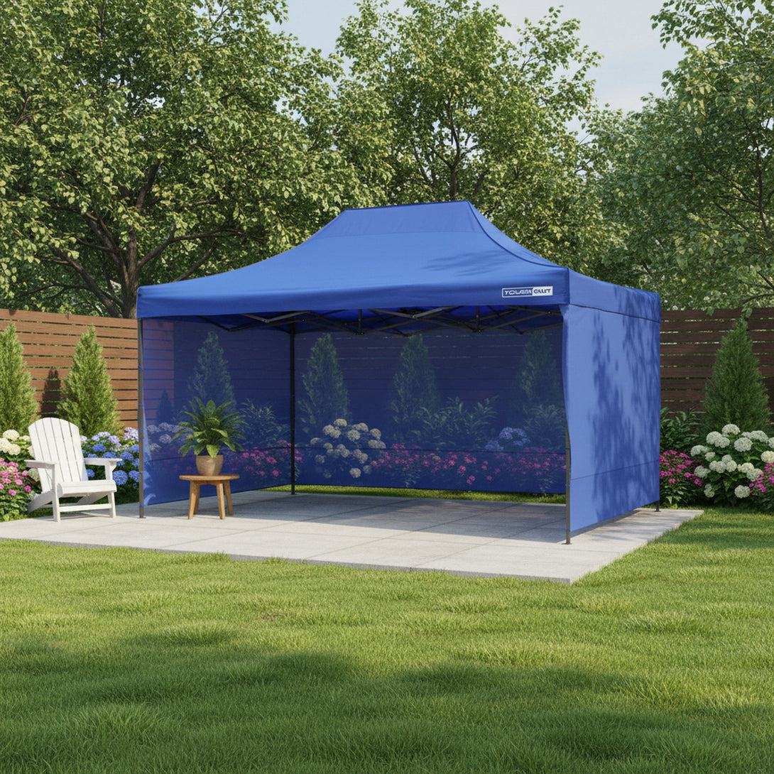 Toughout Breeze Gazebo 3 x 4.5m - Blue