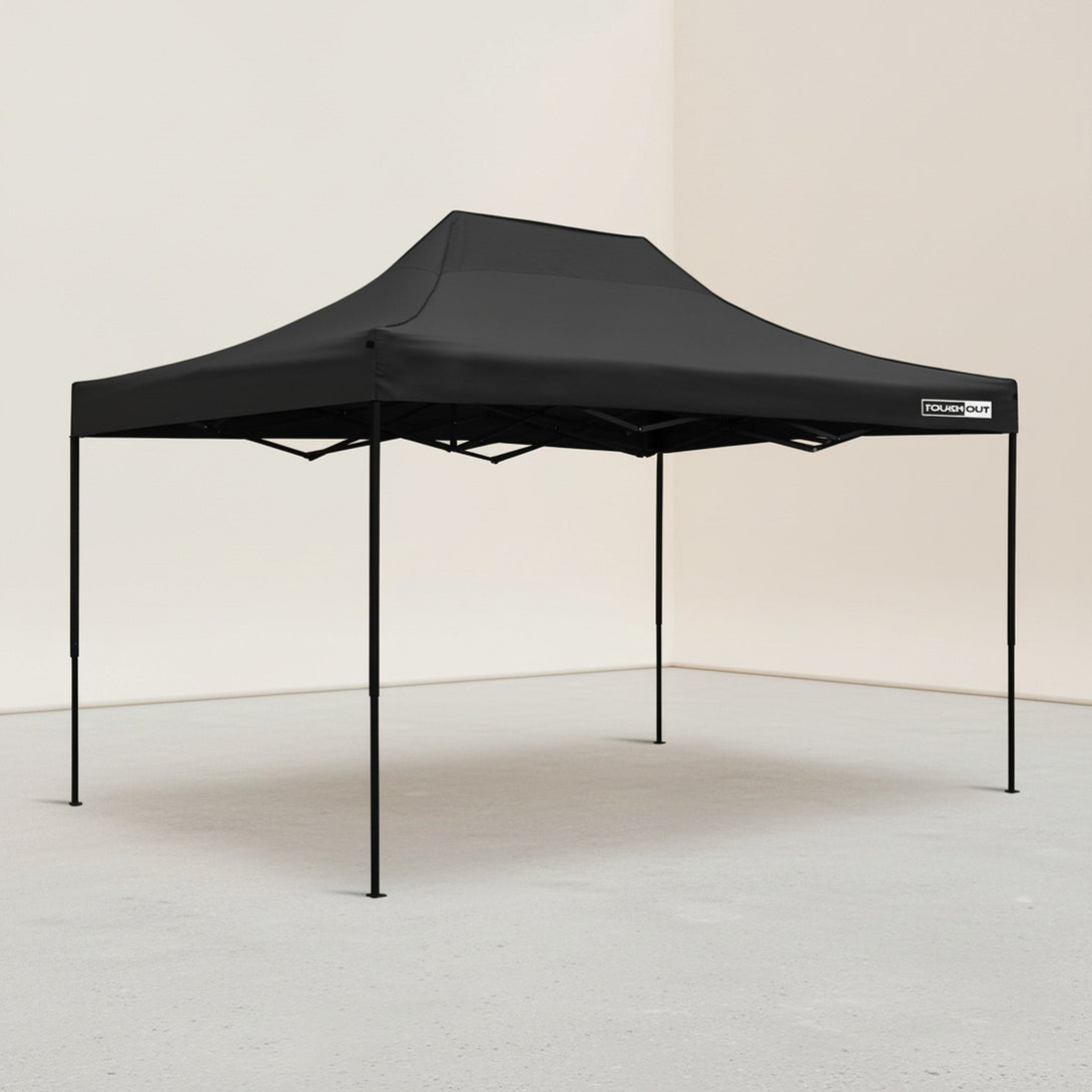 Toughout Breeze Gazebo 3 x 4.5m - Black