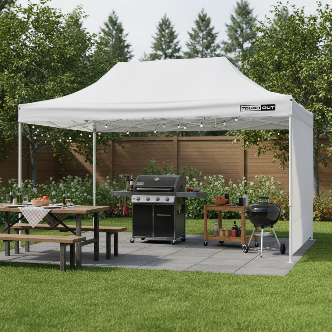 Toughout Breeze Gazebo 3 x 4.5m - White
