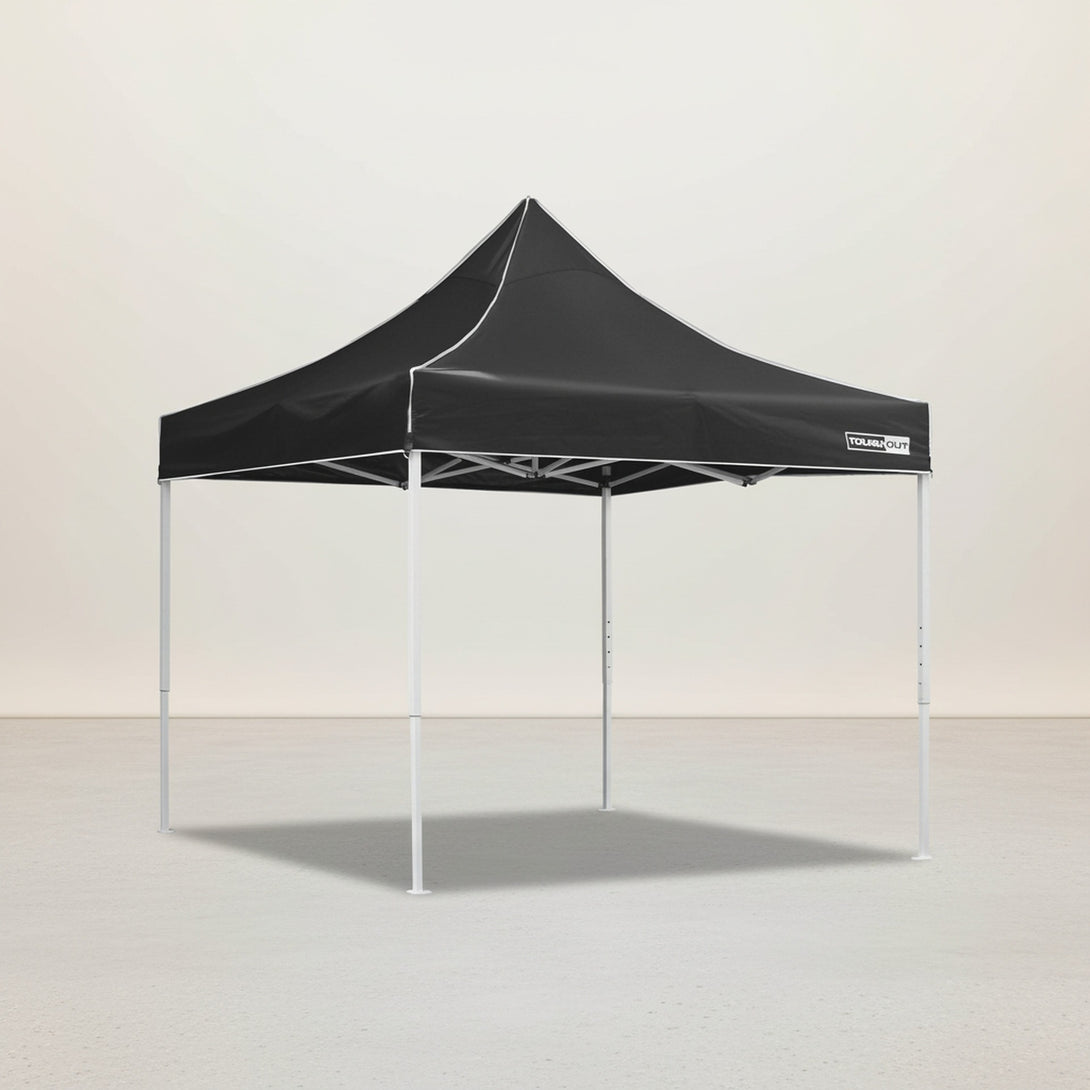 Toughout Thunderstorm Gazebo 3 x 3m - Black