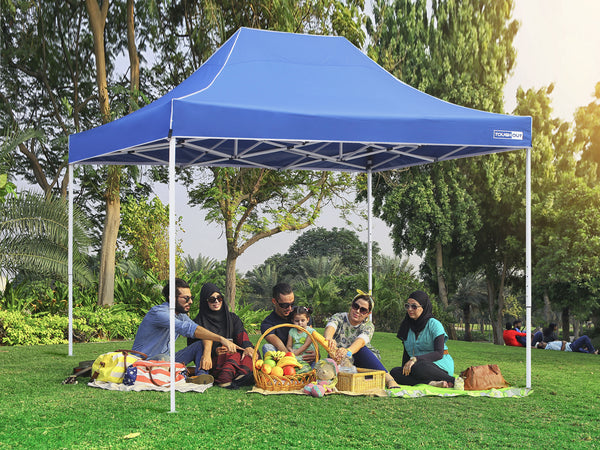 Toughout Thunderstorm Gazebo 3x4.5m - Blue