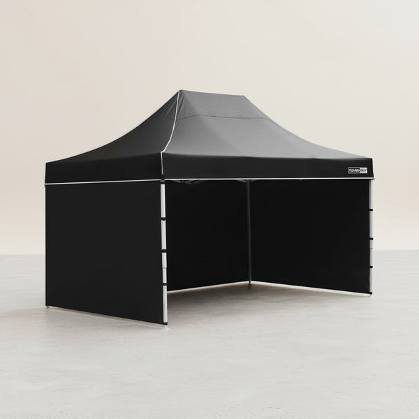 Toughout Thunderstorm Gazebo 3x4.5m - Black