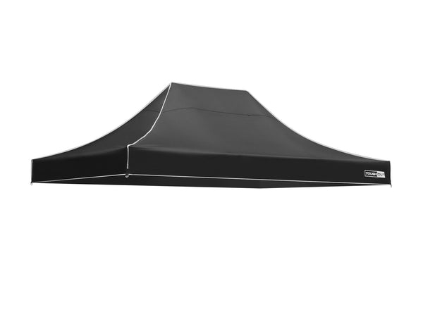 Toughout Thunderstorm Gazebo Canopy 3x4.5m - Black