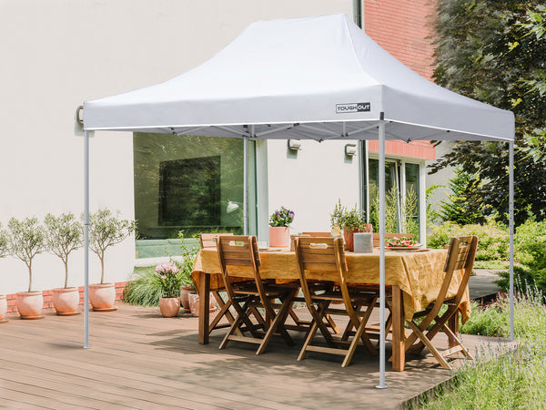 Toughout Thunderstorm Gazebo 3x4.5m - White