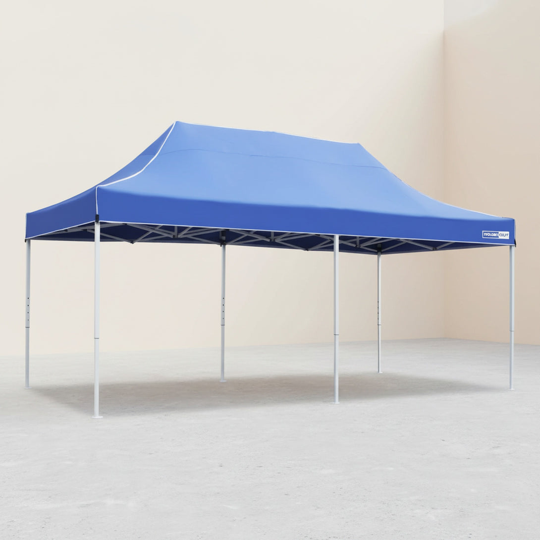 Toughout Thunderstorm Gazebo 3 x 6m - Blue