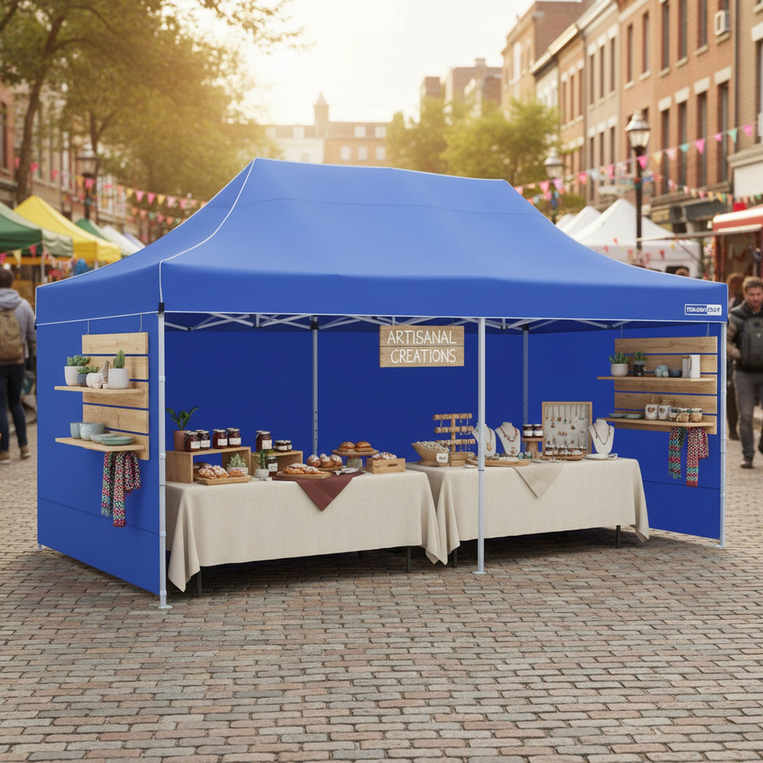 Toughout Thunderstorm Gazebo 3 x 6m - Blue