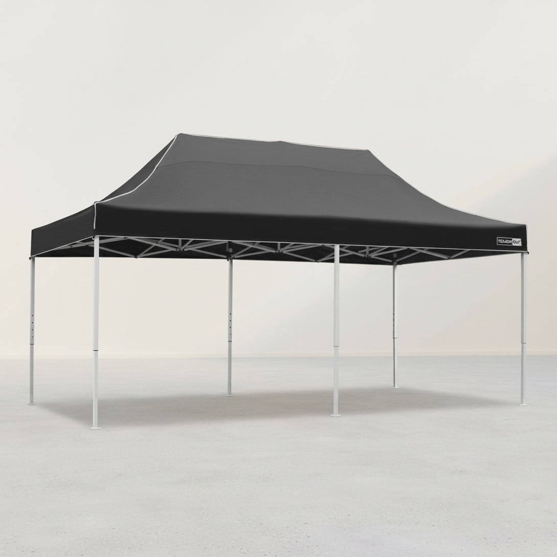 Toughout Thunderstorm Gazebo 3 x 6m - Black