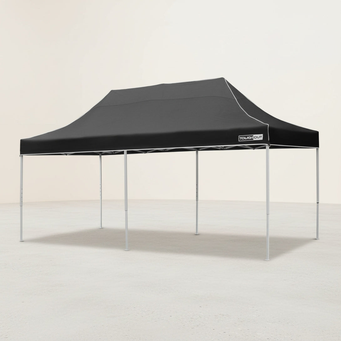 Toughout Thunderstorm Gazebo 3 x 6m - Black