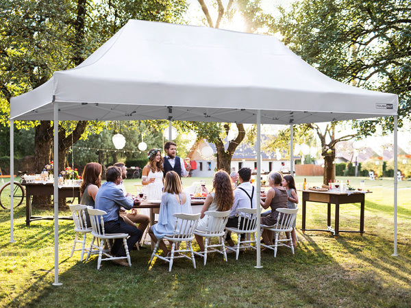 Toughout Thunderstorm Gazebo 3x6m - White