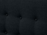 SUSAN QUEEN Fabric Upholstered Headboard - BLACK