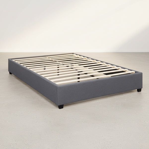 Bromo King Bed Frame - Grey