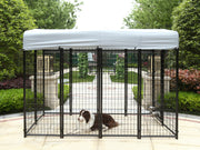 Pet Dog Enclosure Kennel 2.4 x 1.2 x 1.8m
