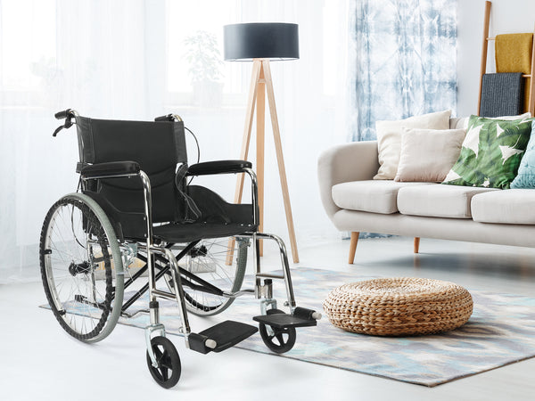 Wheelchair Self-Propelled Wheel Chair - Black