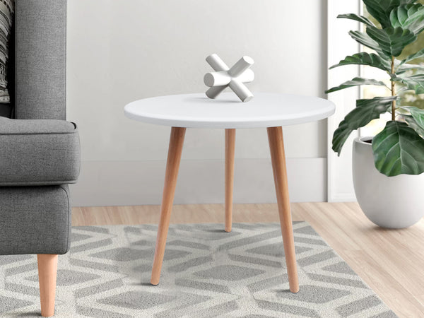 Elza Round Side Table Coffee Table 50cm