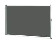 Toughout 1.8m x 3m Retractable Side Awning Screen Shade - Grey