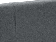 Shasta Fabric Slat Bed with Headboard - Queen