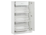 Horotea 4 Drawer Shoe Cabinet Storage Rack - White