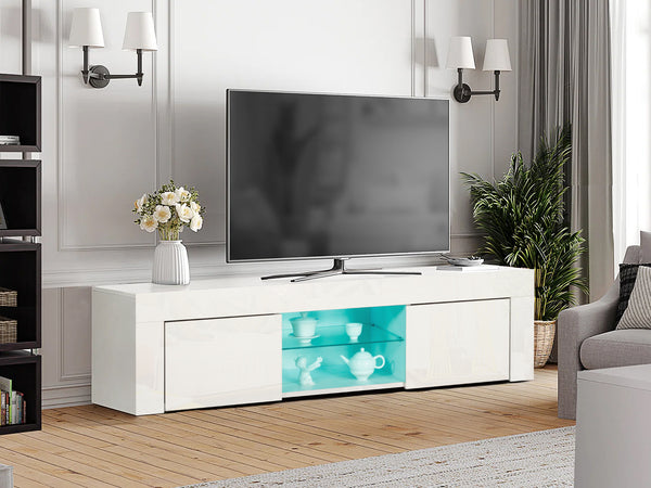 Maize 1.3m Entertainment Unit - White