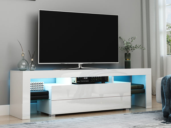 Dothan 1.6m Entertainment Unit - White