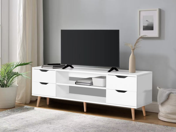 Lucille 1.2m Entertainment Unit - White