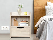 Knox Bedside Table - Maple