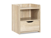 Knox Bedside Table - Maple
