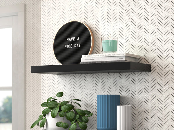 Alakol Floating Shelf 60cm - Black