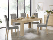 Azar Dining Table Rectangle 160 x 80cm - Natural