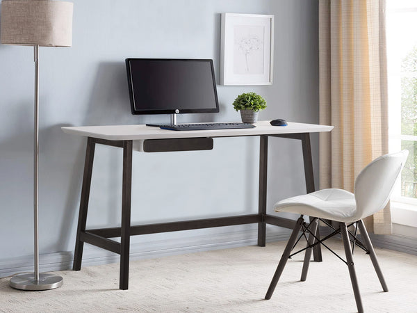 Jesse 140cm Computer Desk - Black Oak