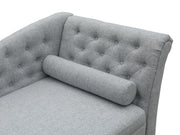 Florence Chaise Lounge Sofa - Grey