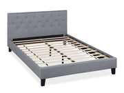 Blane Double Bed - Grey